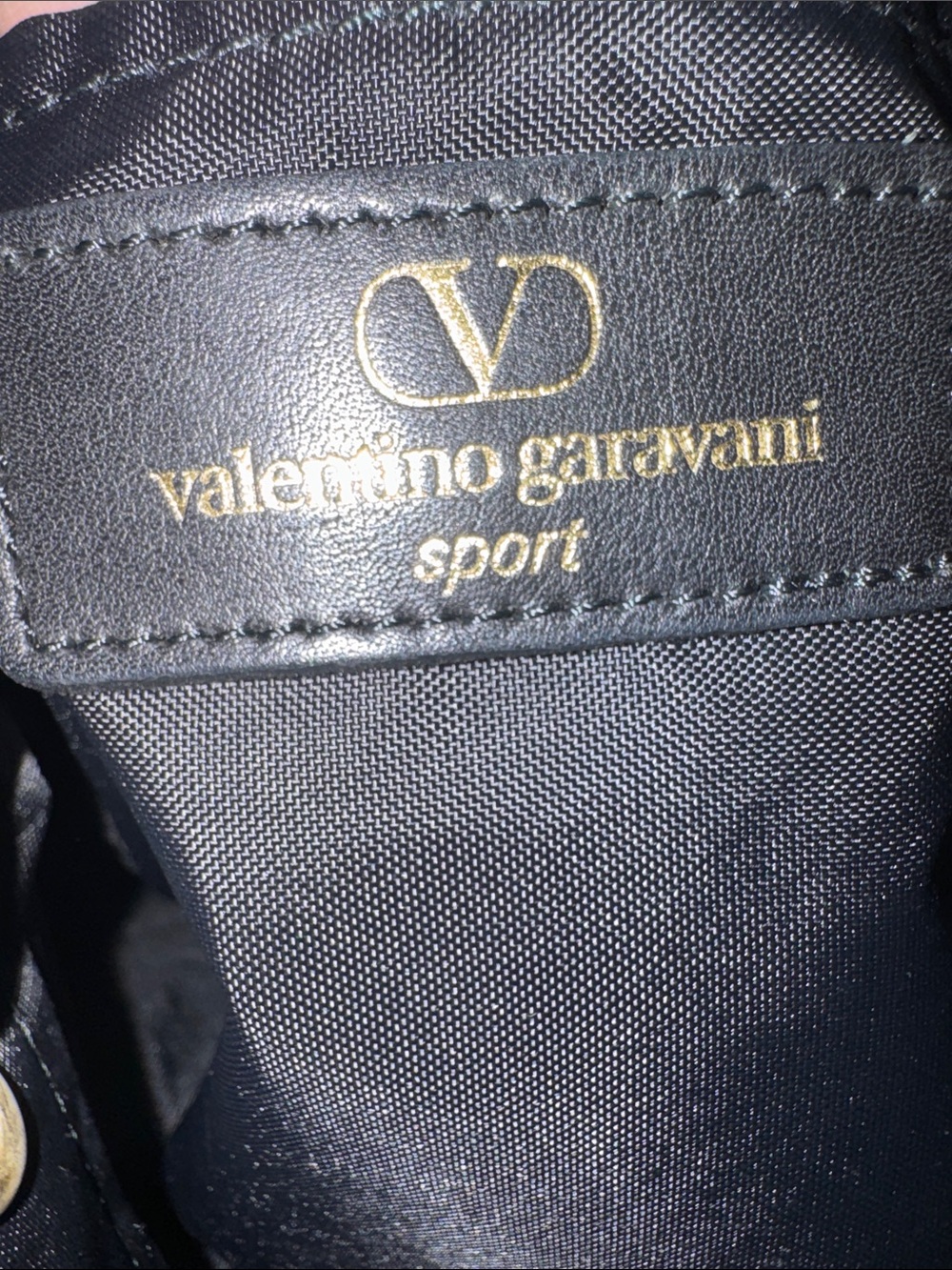 Valentino Garavani vintage authentic Sport Line backpack in classic black nylon - Picture 6 of 7